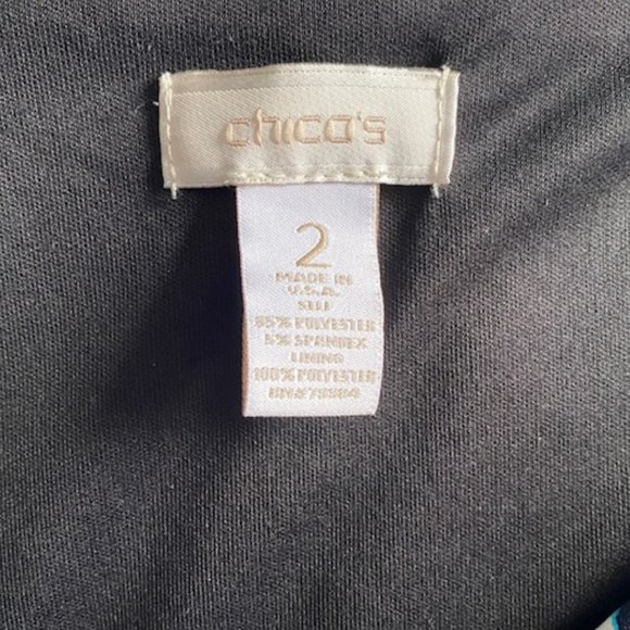 Chico's Abstract Print Maxi Dress - Picture 5 of 5